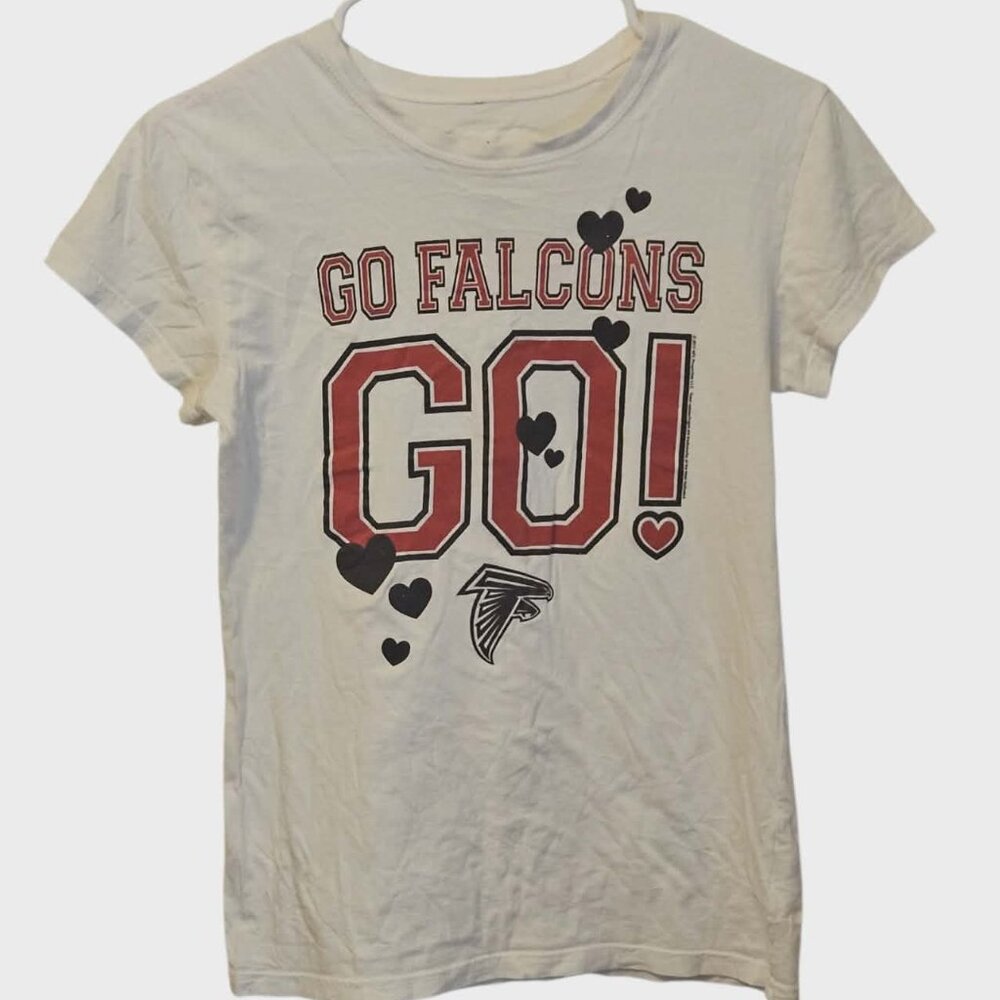 NFL Team Apparel Atlanta Falcons Women's Short Sleeve T-Shirt Size M